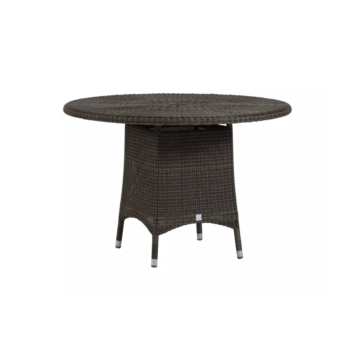 Table Diamètre 110 cm Résine poivre
