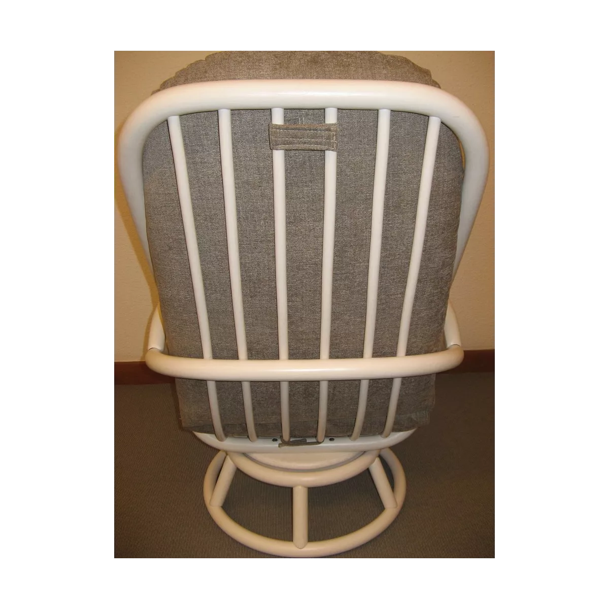 Fauteuil Relax Pivotant Blanc