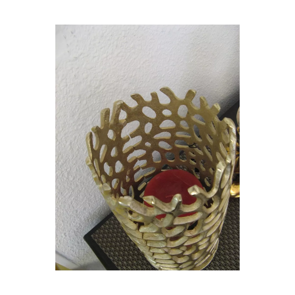 Photophore Corail Or