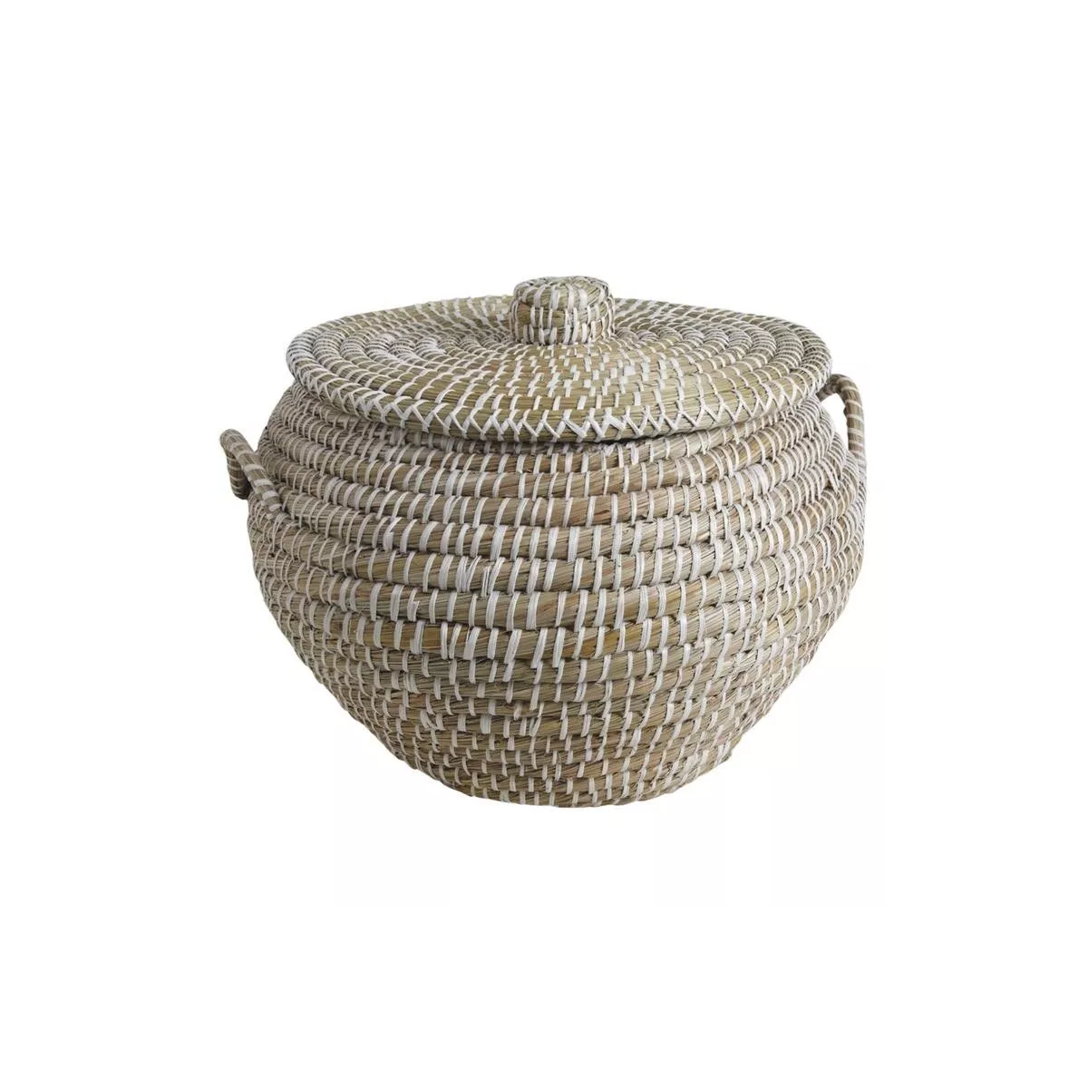 Panière bombé en Jonc 47x30