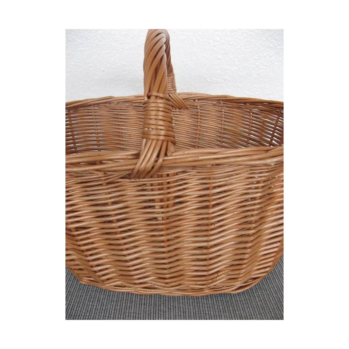 Panier Crocane en osier Roux