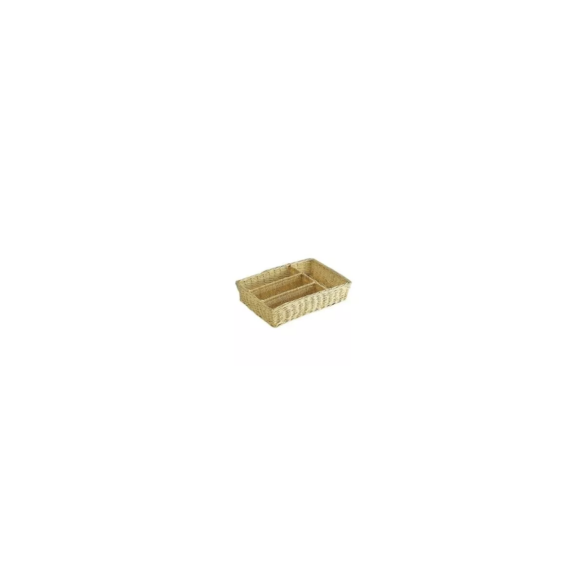 Range Couverts en osier naturel