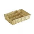 Range Couverts en osier naturel