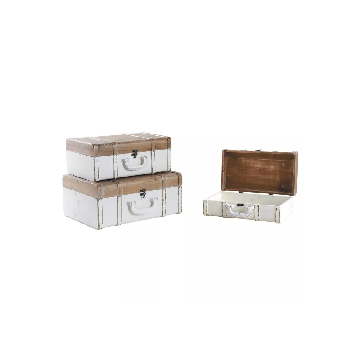 Valise Bambou Bicolore 32x18