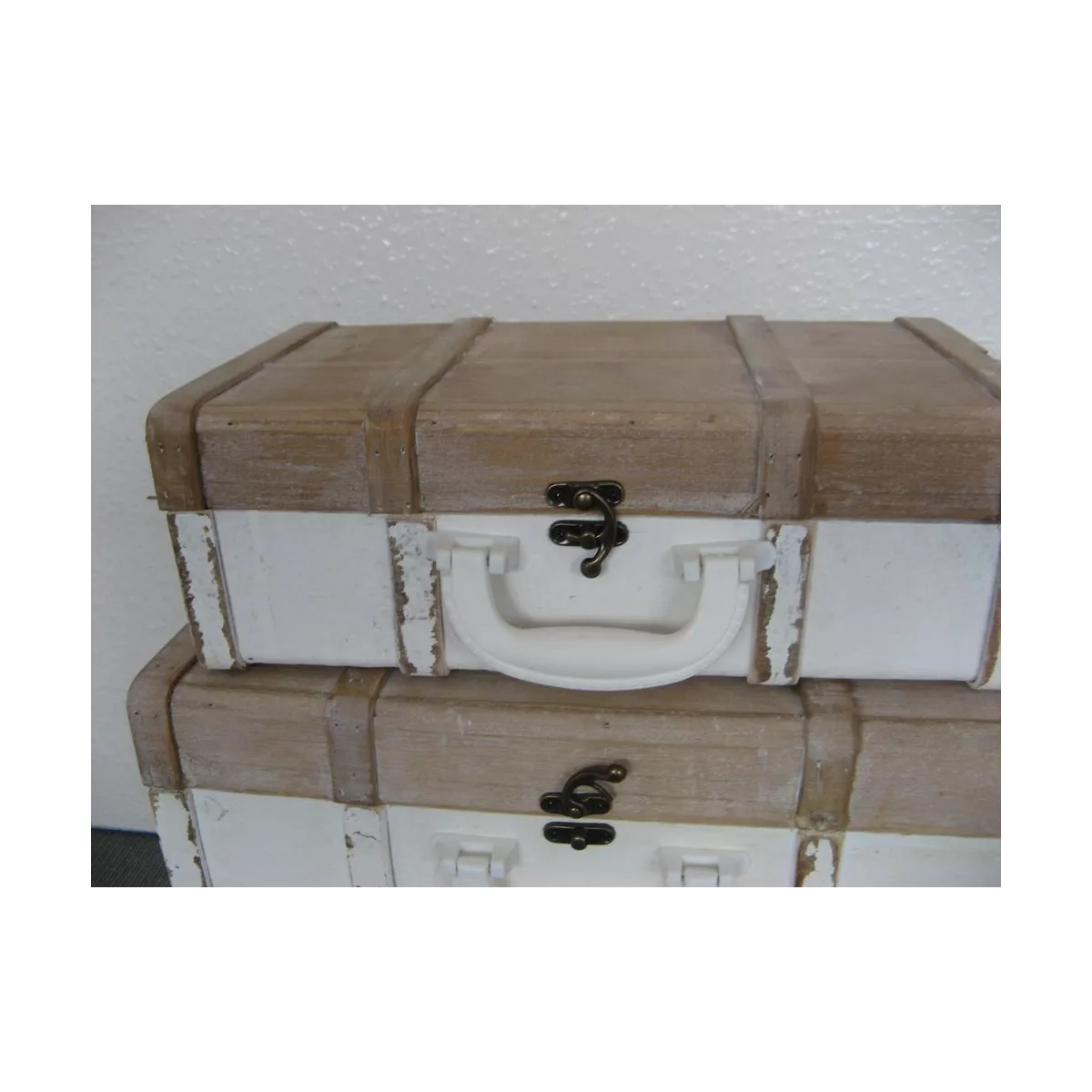 Valise Bambou Bicolore 32x18