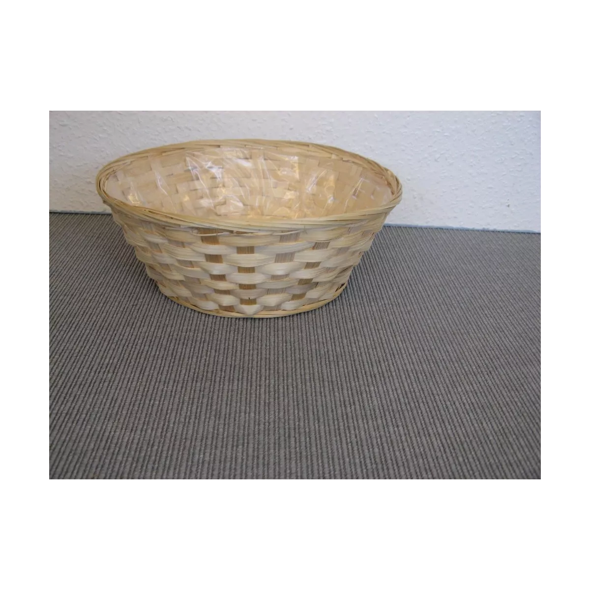 Corbeille Ovale Eclisse Blanche 37x27
