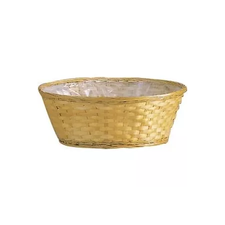 Corbeille Ronde Bambou 30x30