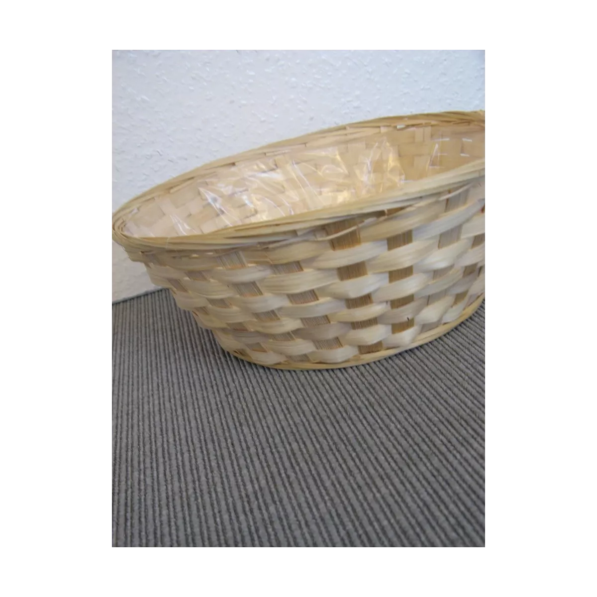 Corbeille Ronde Bambou 30x30