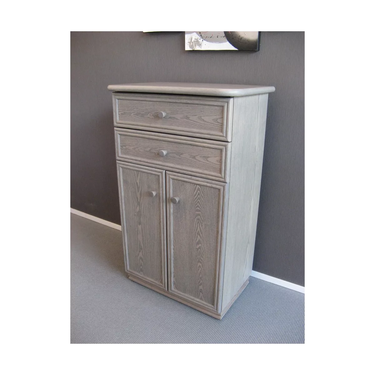 Chiffonnier Palmette Gris
