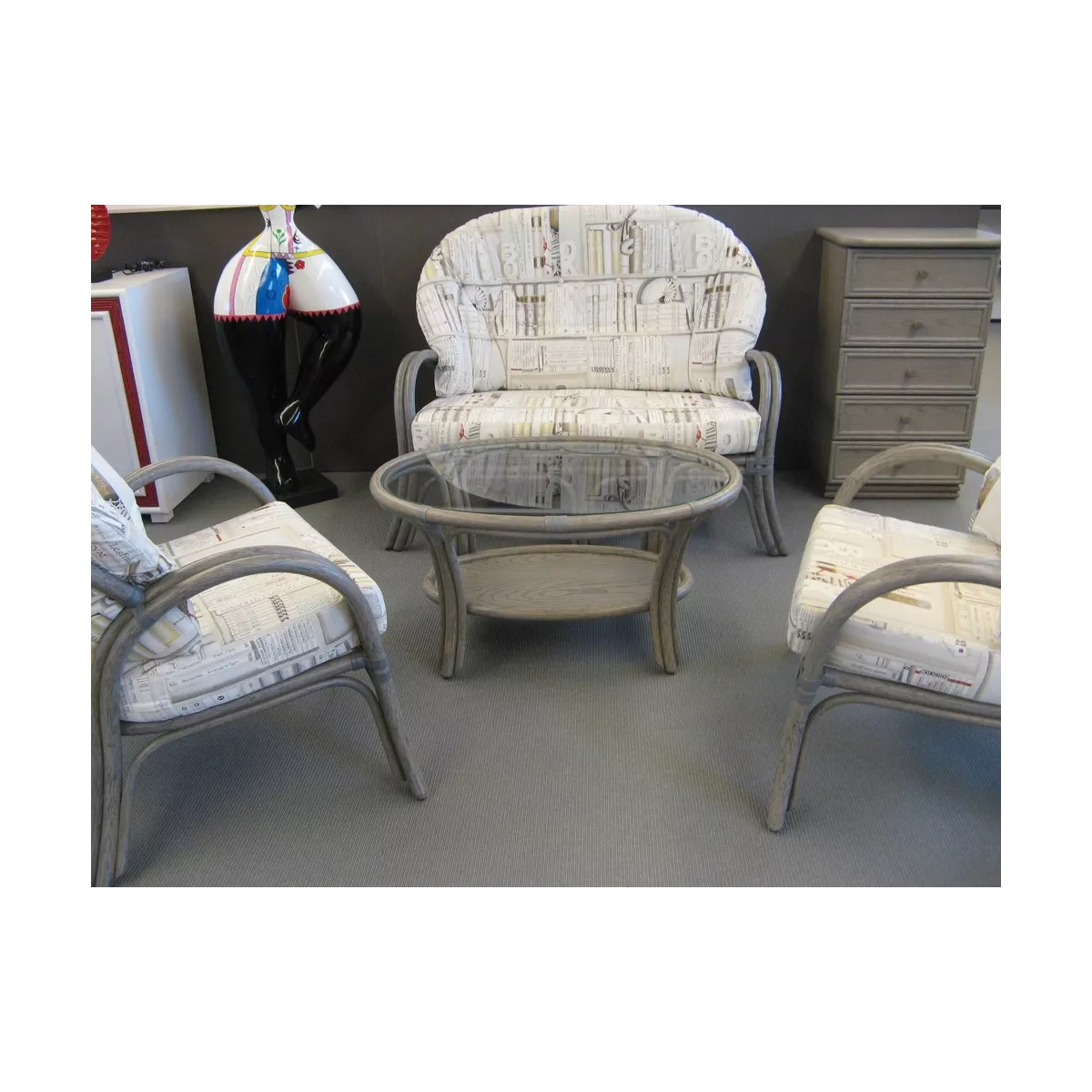 Fauteuil Sydney Gris