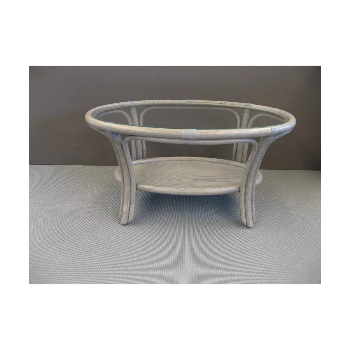 Table basse Sydney Ovale Gris