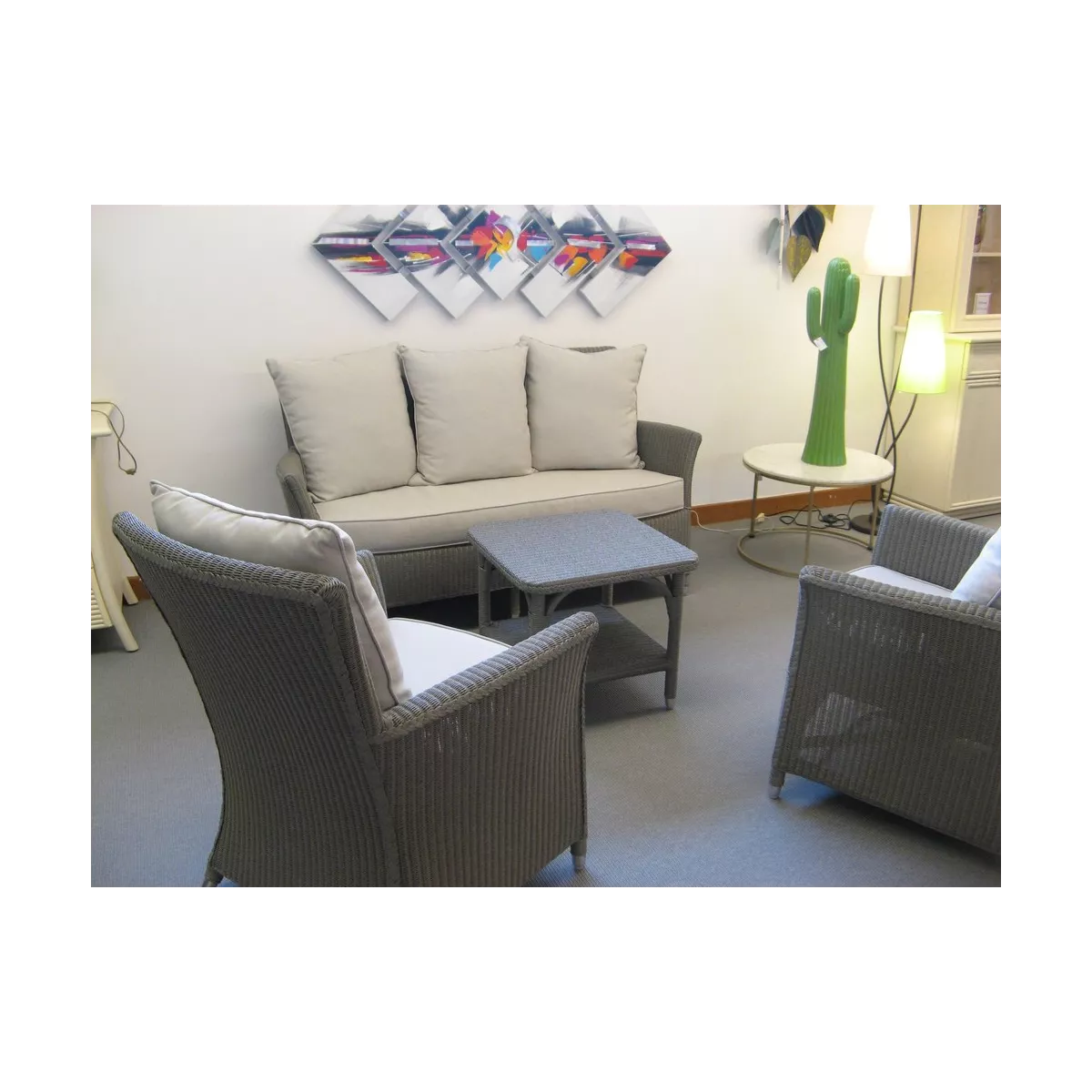 Fauteuil  Nevis Loom Argile