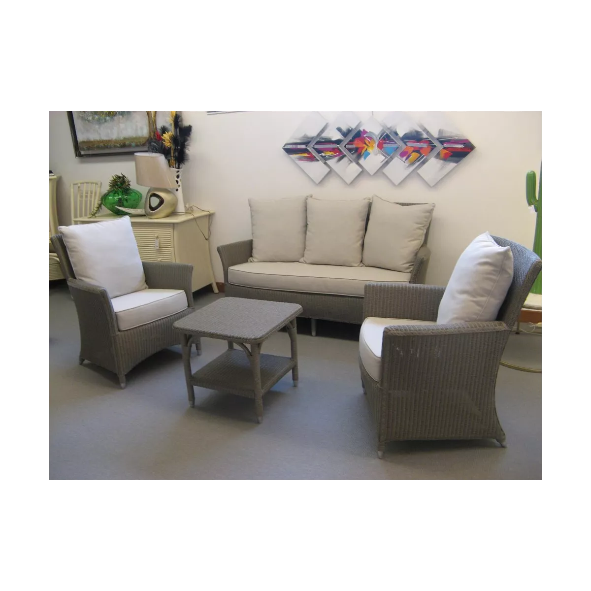 Fauteuil  Nevis Loom Argile