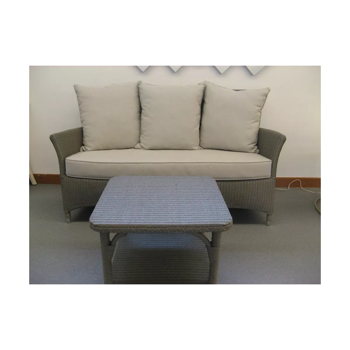 Table Basse Carrée Brighton Loom Argile