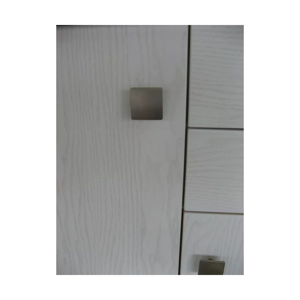 Meuble Paros 85x37 : 2 Portes et 2 Tiroirs Blanc