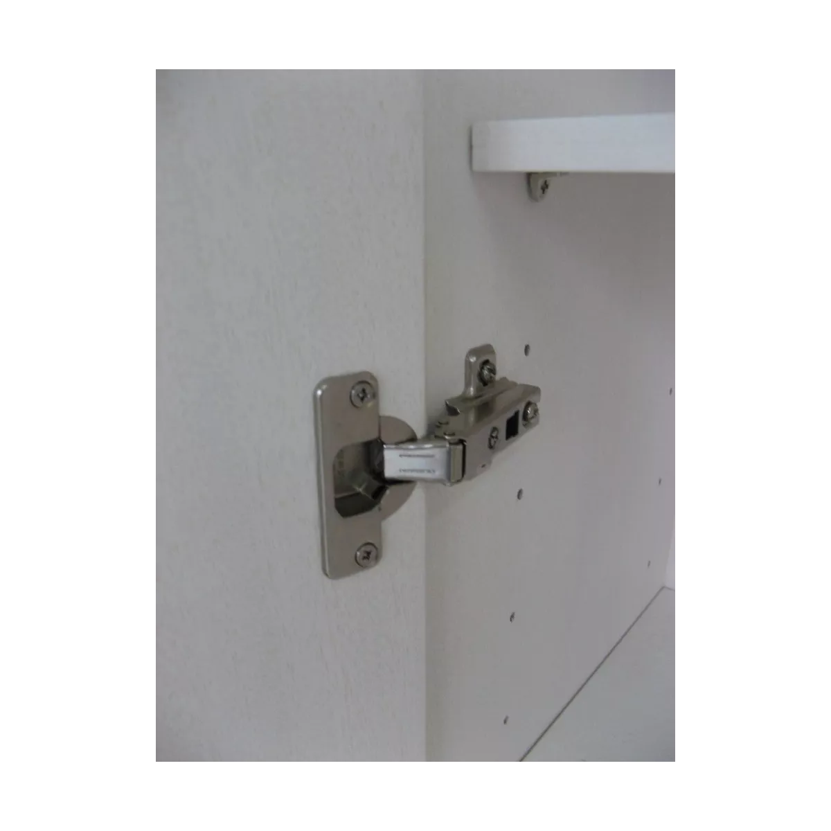 Meuble Paros 85x37 : 2 Portes et 2 Tiroirs Blanc
