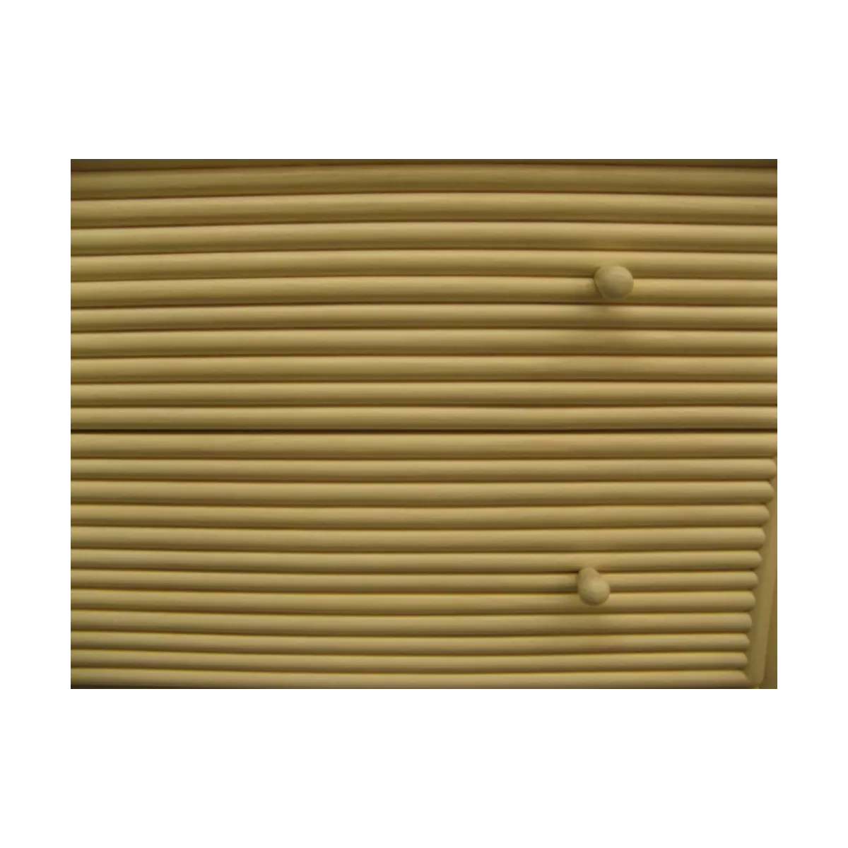 Commode Hanoï 3 Tiroirs Ivoire