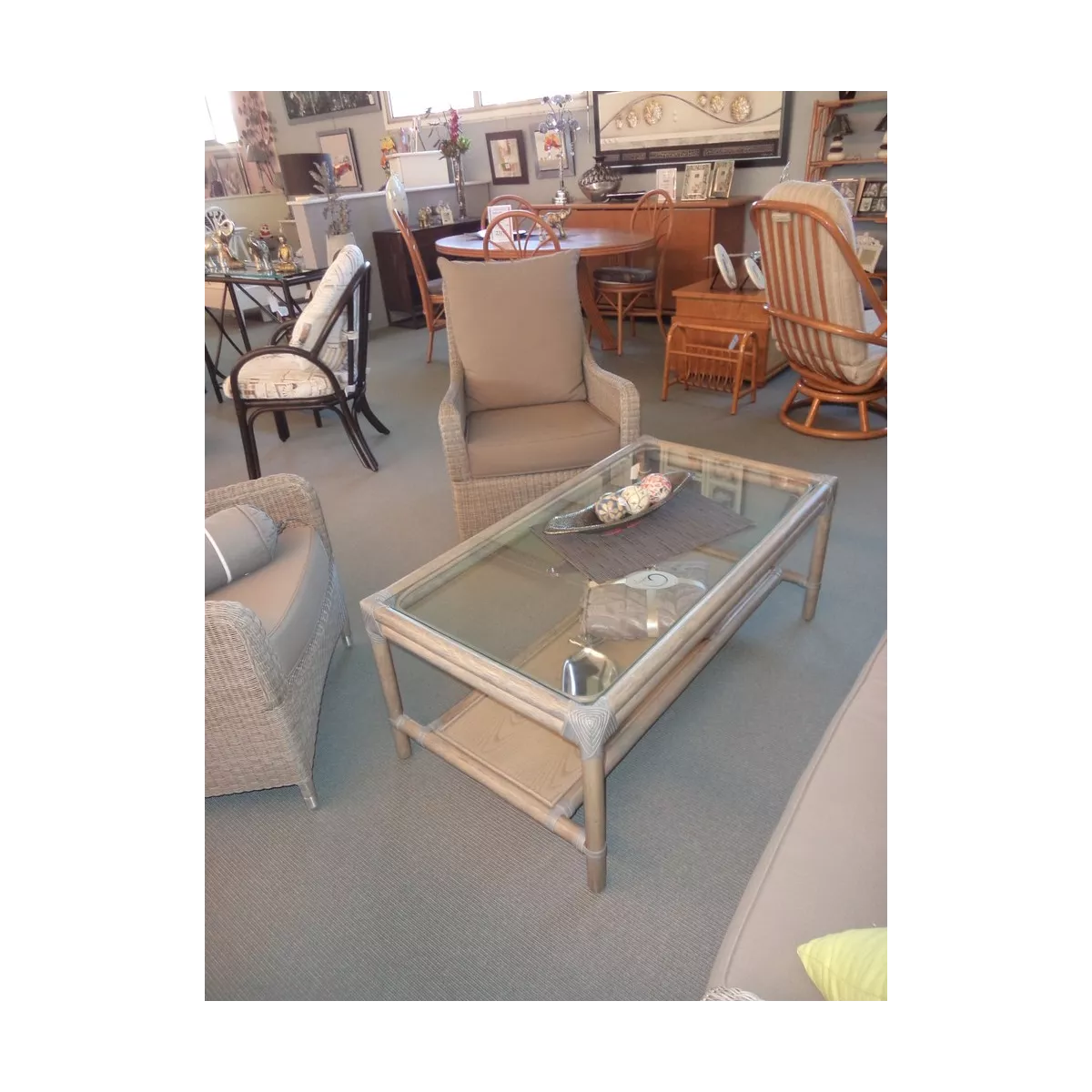 Table Basse Leeds Grise