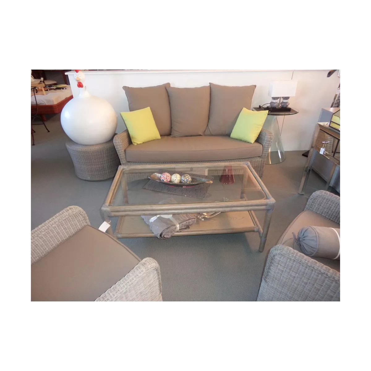Table Basse Leeds Grise
