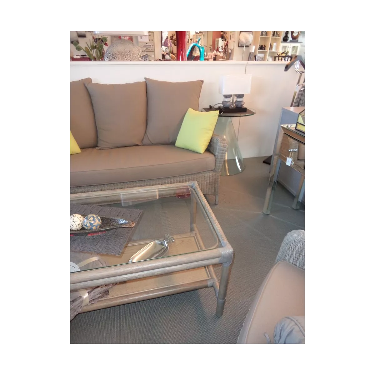 Table Basse Leeds Grise