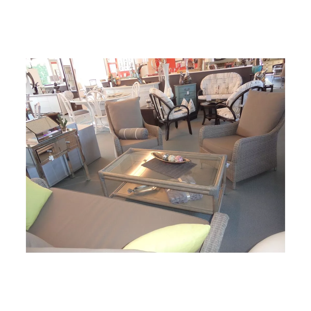 Table Basse Leeds Grise