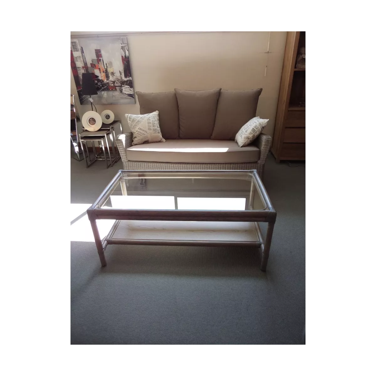Table Basse Leeds Grise