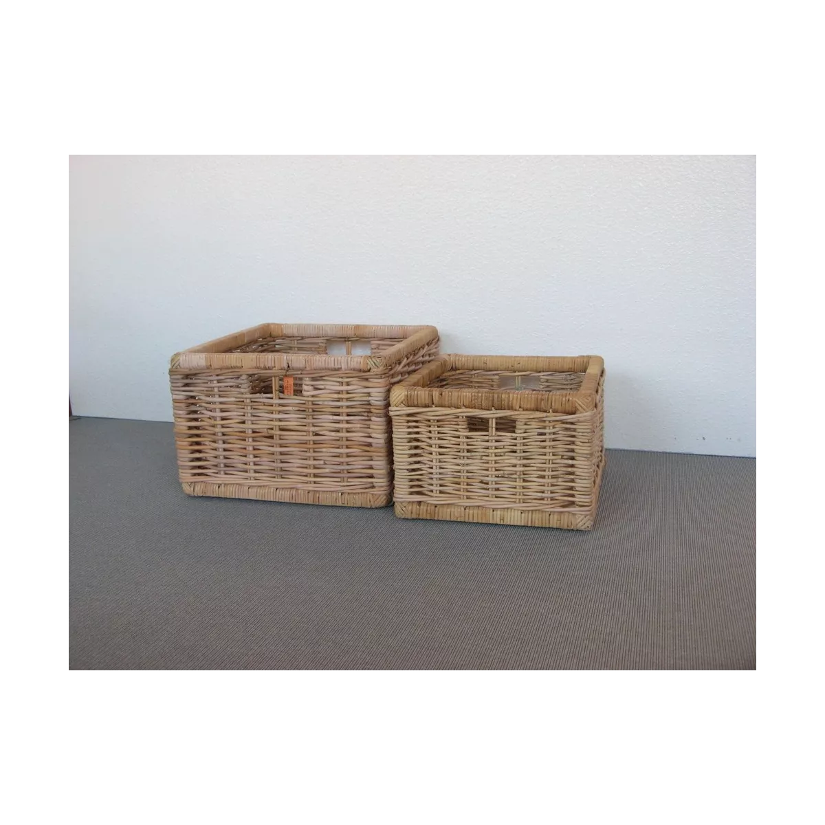 Casier Rotin Naturel 36x41