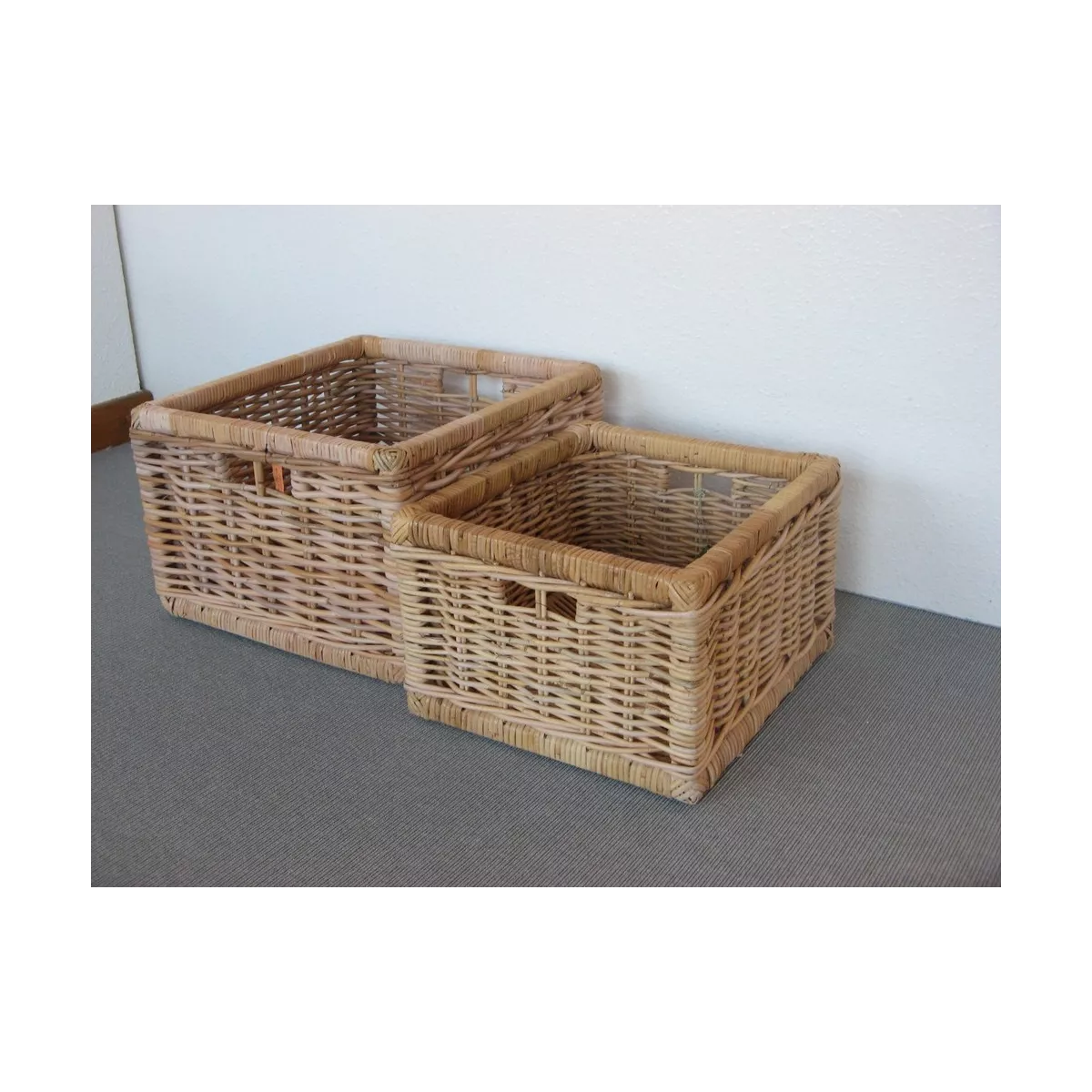 Casier Rotin Naturel 36x41