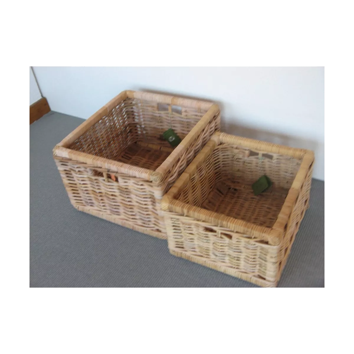 Casier Rotin Naturel 36x41