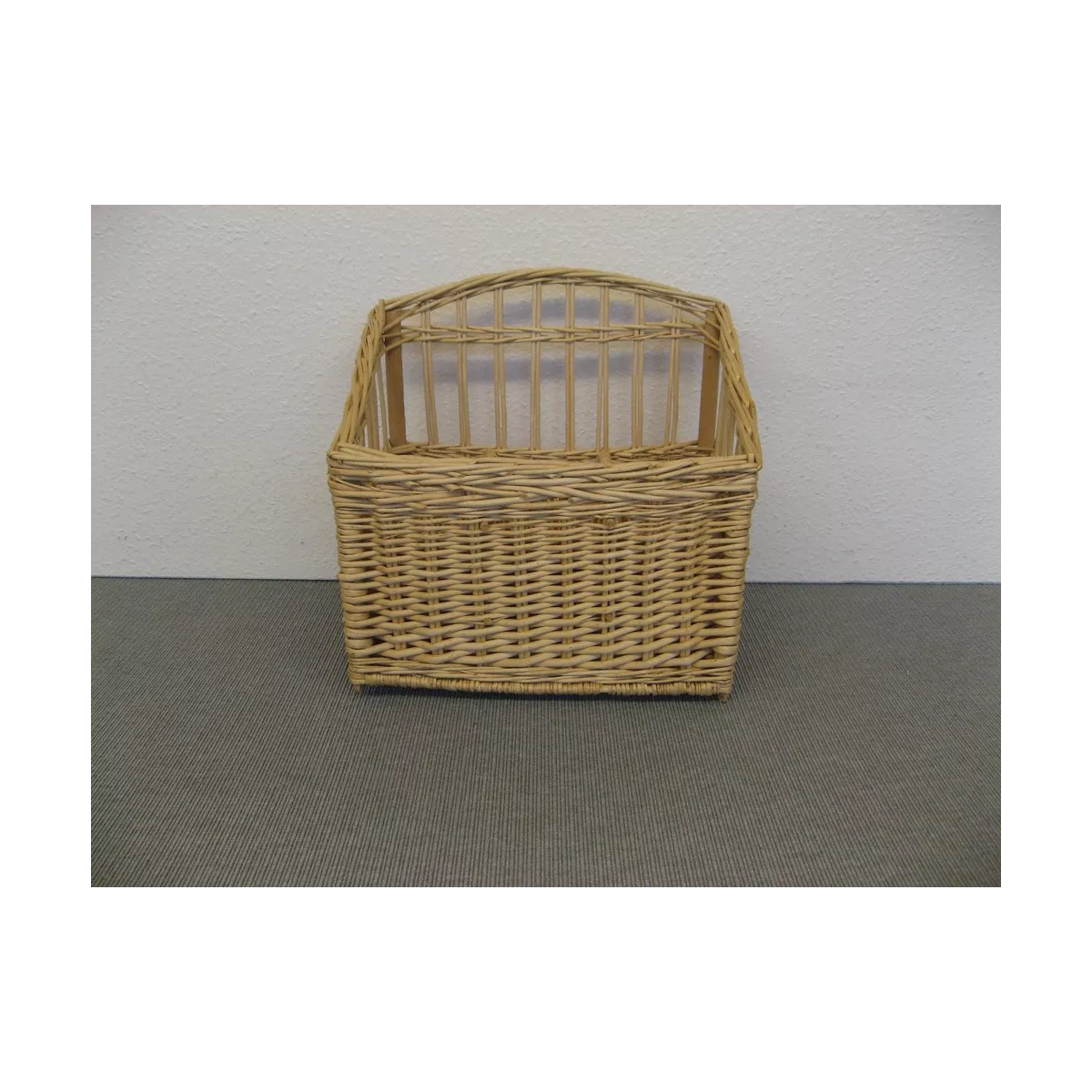 Panier porte-bouteille Osier Naturel