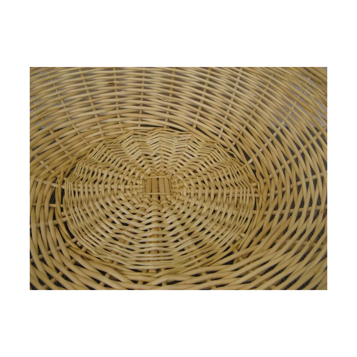 Van en osier Naturel 50x45