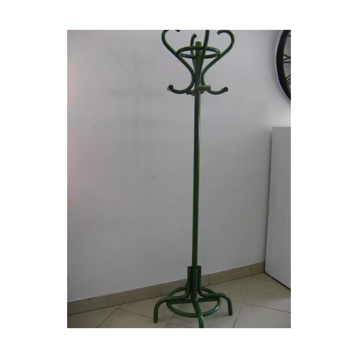 Porte  Manteaux Rotin Coloris Vert