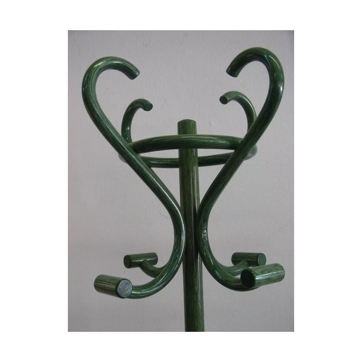 Porte  Manteaux Rotin Coloris Vert