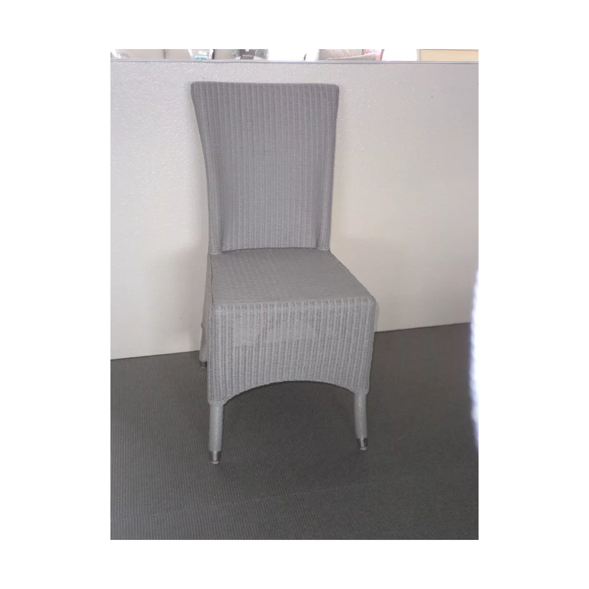 Chaise Mary Loom Gris Bleu
