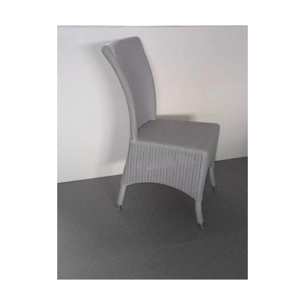 Chaise Mary Loom Gris Bleu