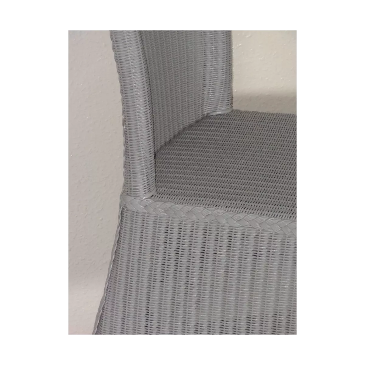 Chaise Mary Loom Gris Bleu