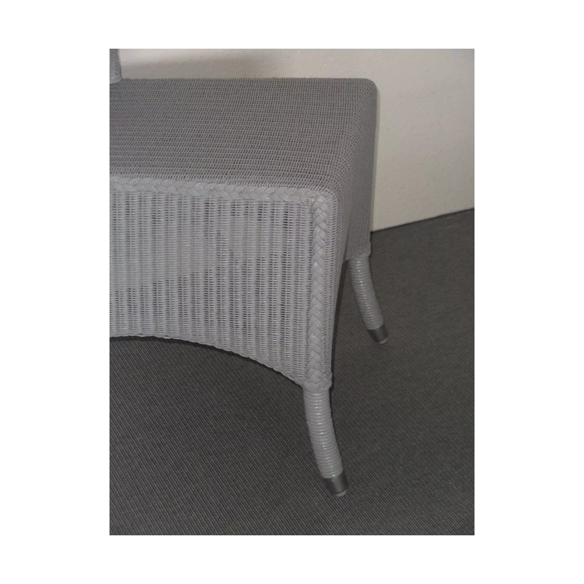 Chaise Mary Loom Gris Bleu