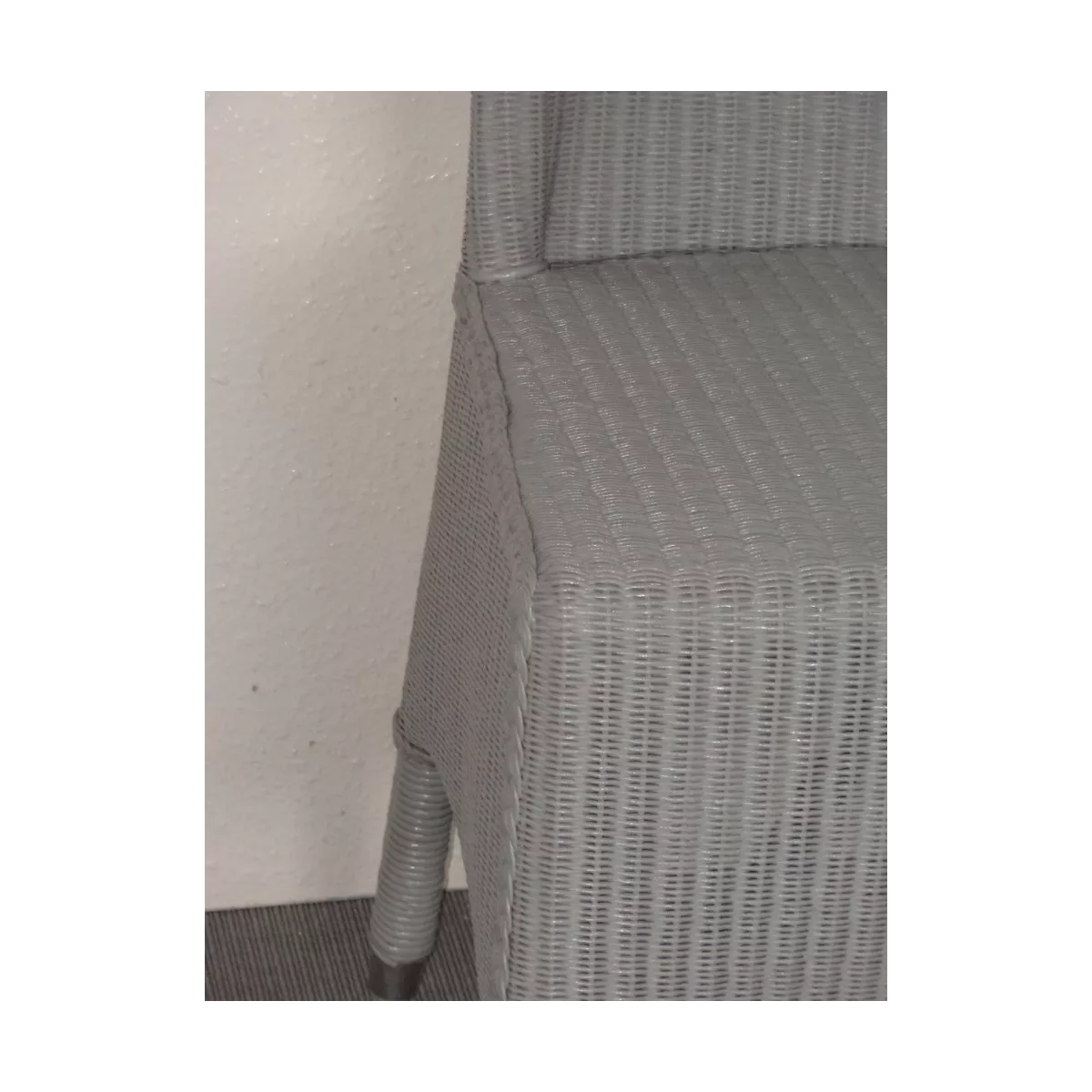 Chaise Mary Loom Gris Bleu
