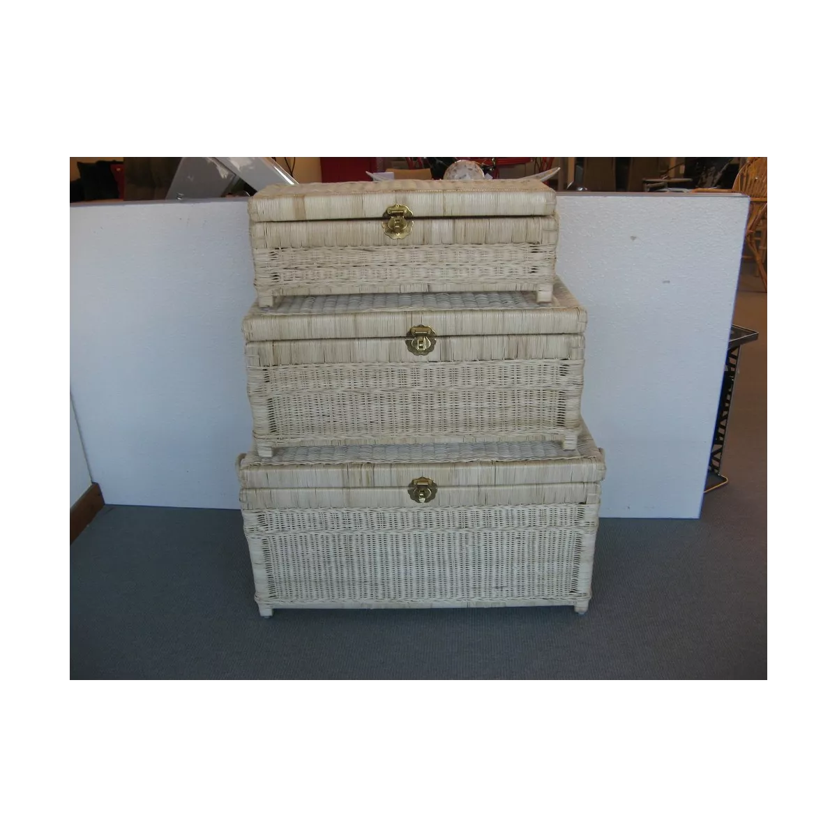 Coffre Rotin Torres Naturel  67x24