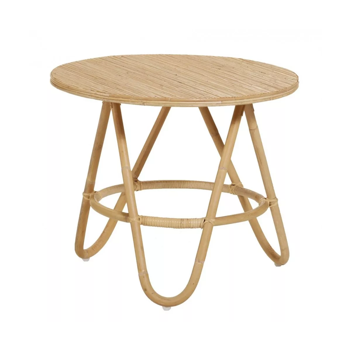 Table Diabolo Naturelle 50x50