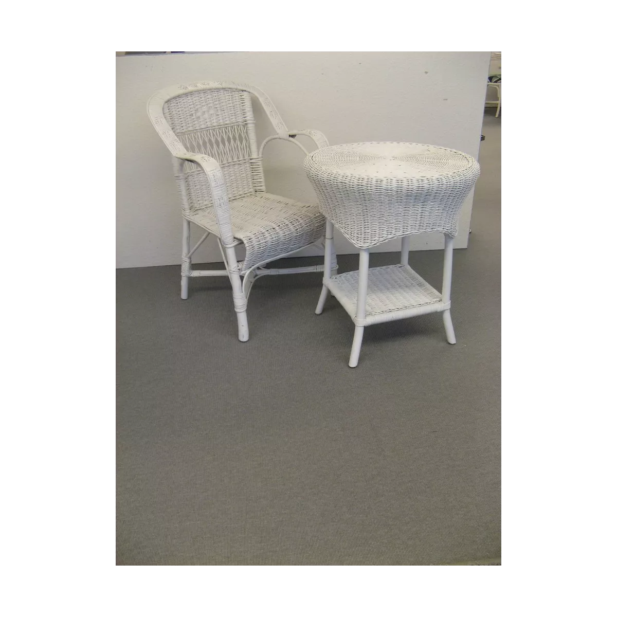 Table Melody Blanc Diam 60 cm