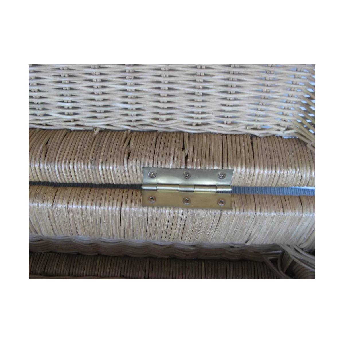 Coffre Rotin Torres Noisette  67x24