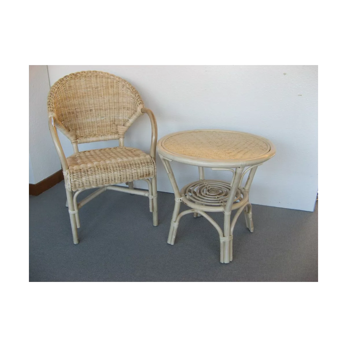 Table Kiddies 60x60 Naturel