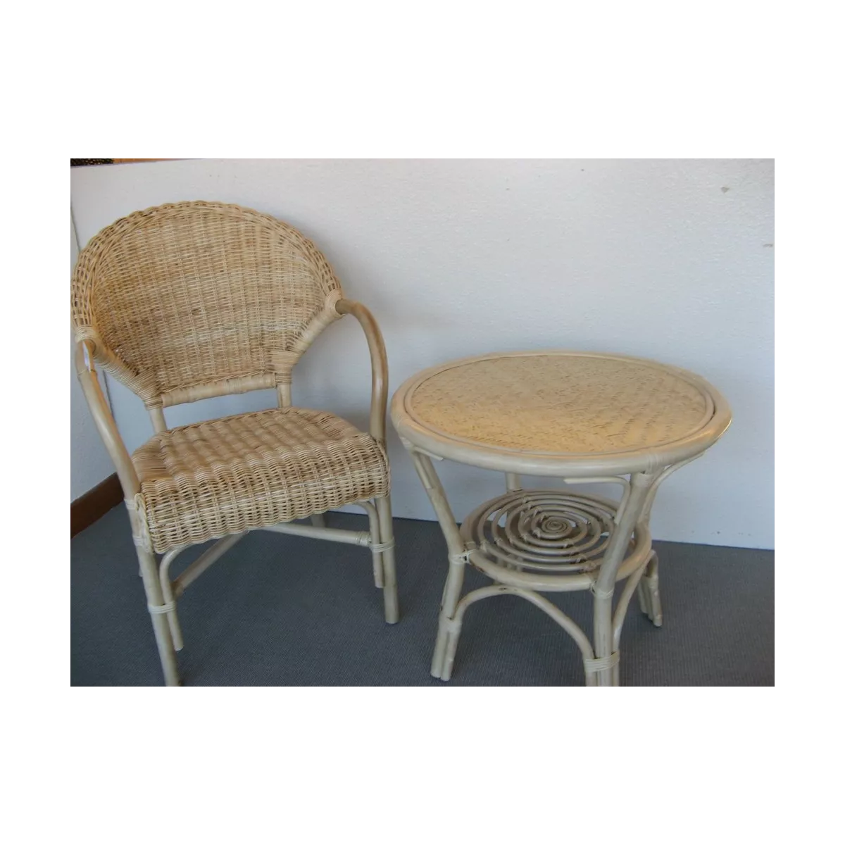 Table Kiddies 60x60 Naturel
