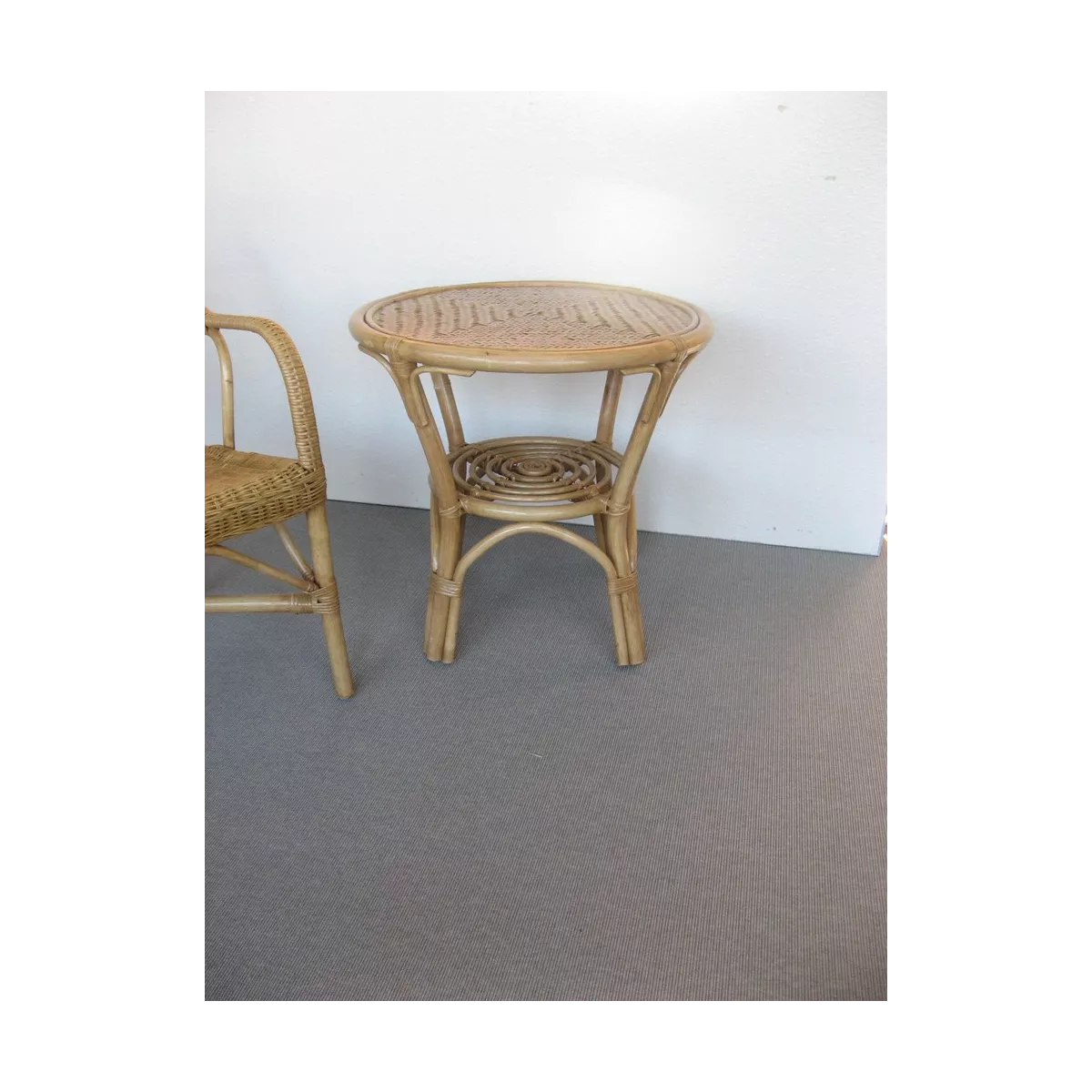 Table Kiddies 60x60 Noisette