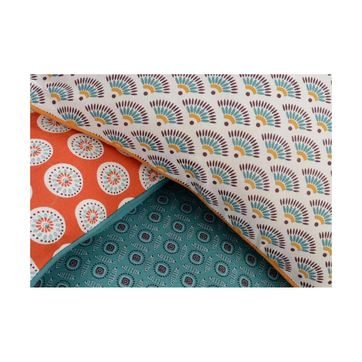 Coussin Wax Blanc