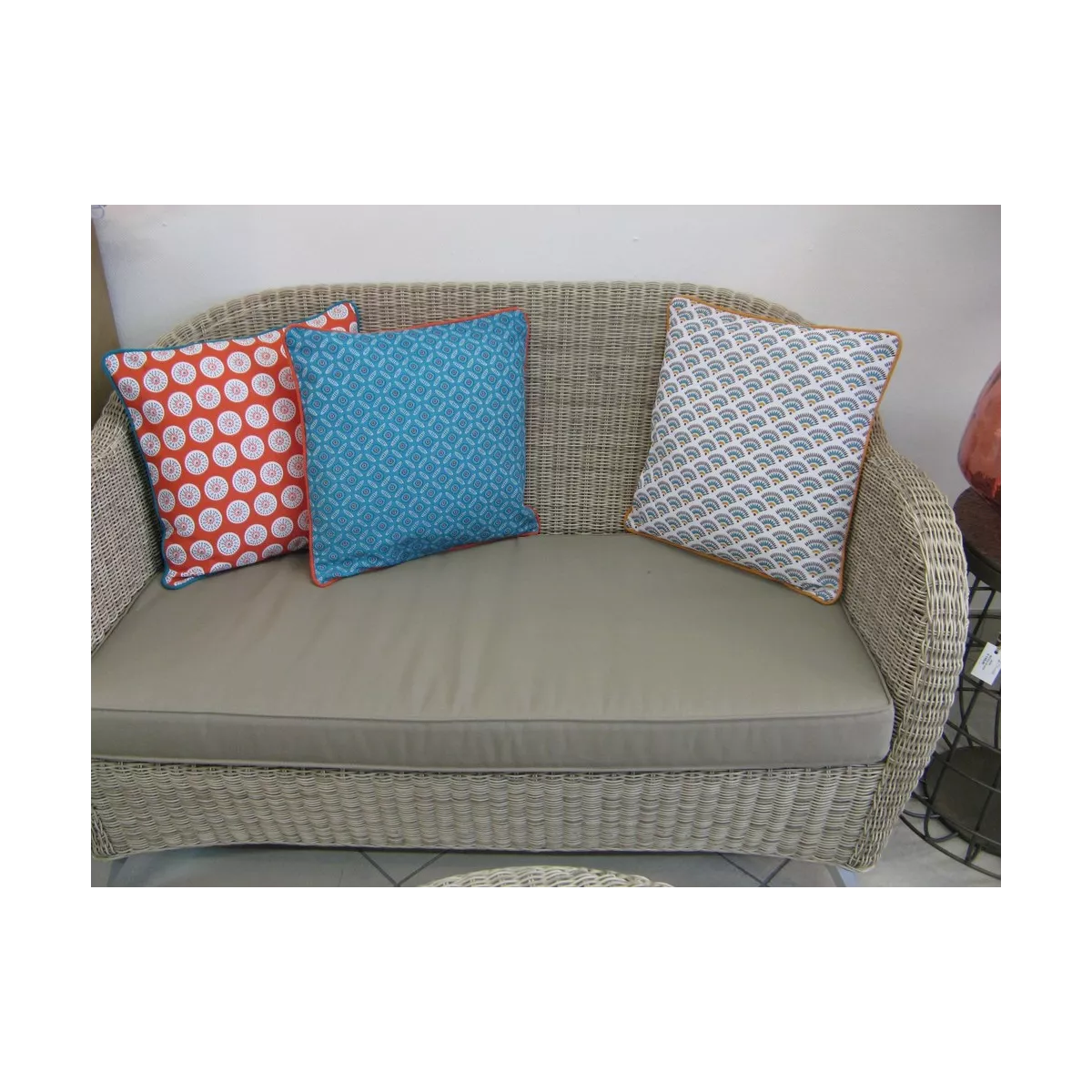 Coussin Wax Blanc