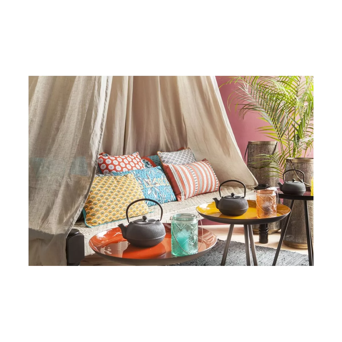 Coussin Wax Blanc