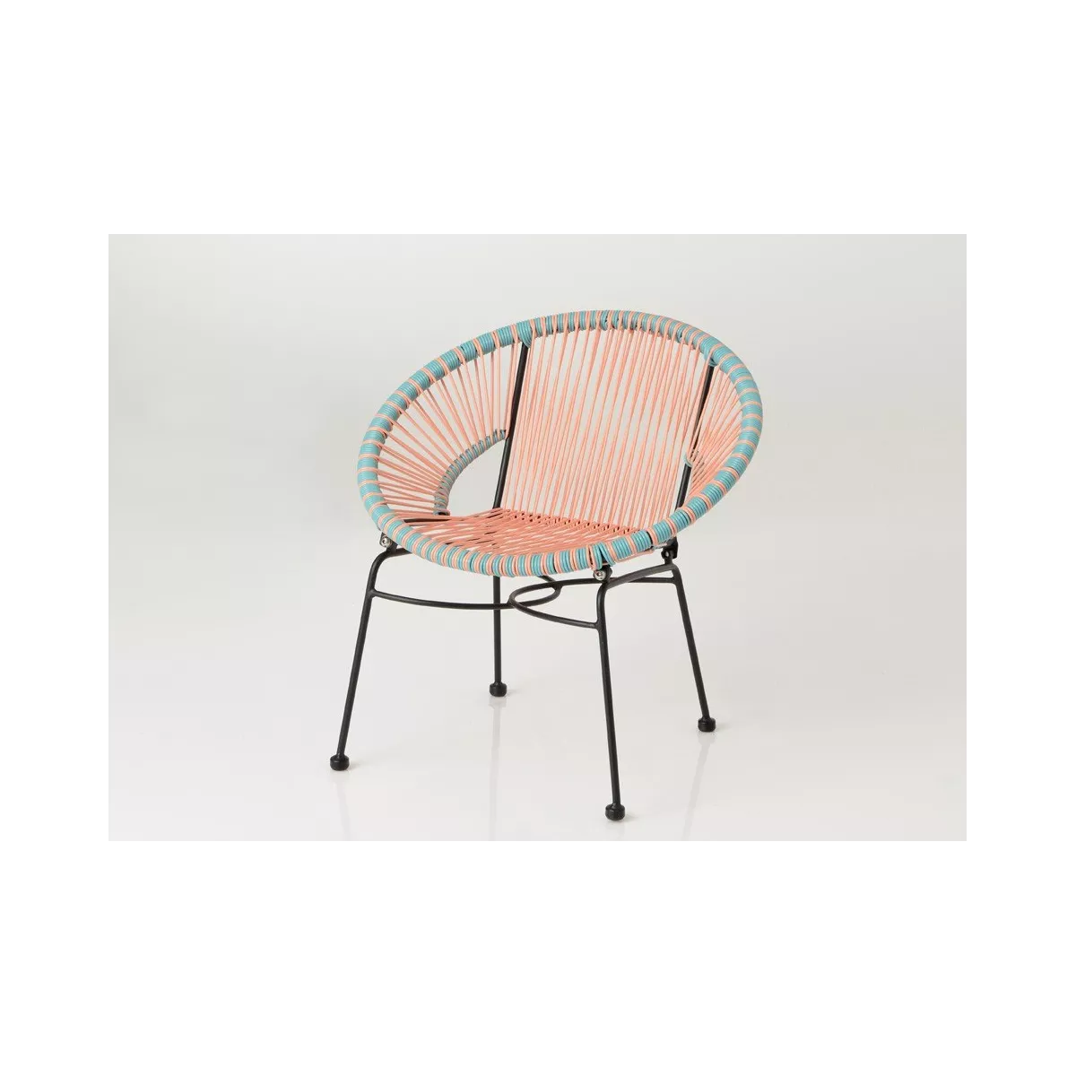 Fauteuil Enfant  Coquille métal et résine