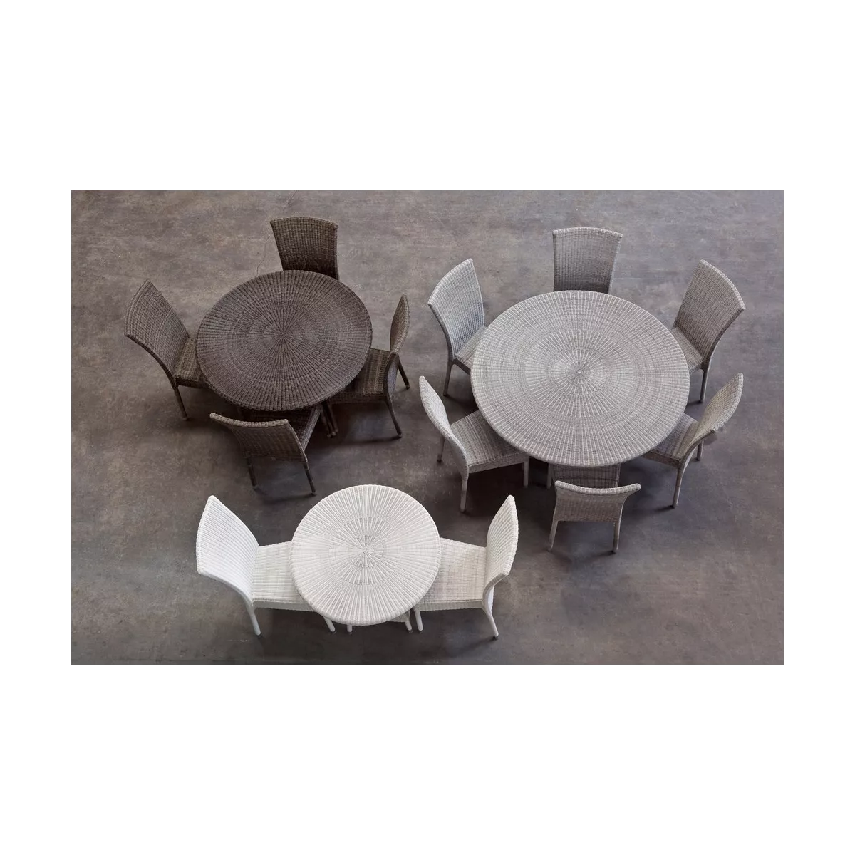 Chaise isabelle Résine Gris